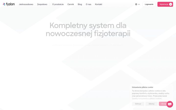 Screenshot of fyzion.pl