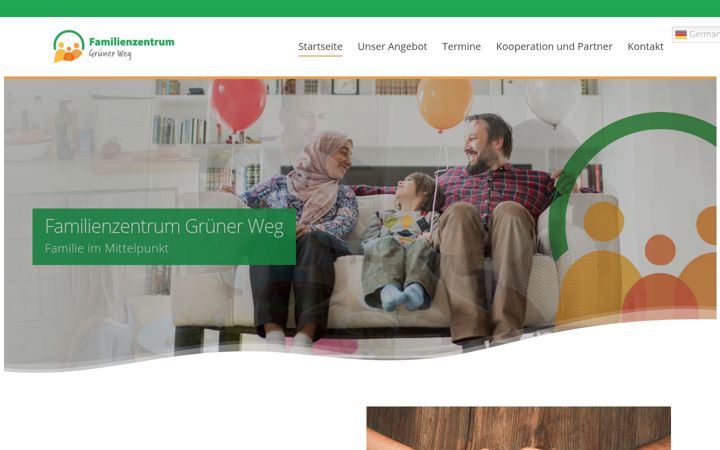Screenshot von fz-gruenerweg.de