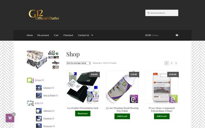 Zrzut ekranu g-12.co.uk