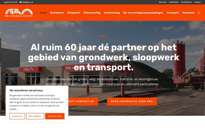 Screenshot of g-b-o.nl