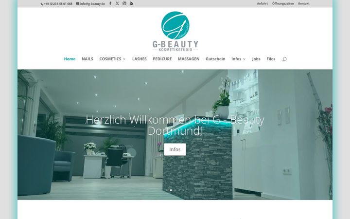 Snímek obrazovky g-beauty.de