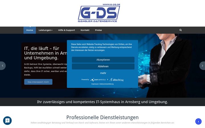 Screenshot of g-ds.de