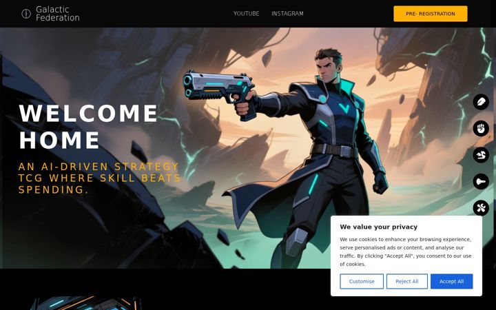 Screenshot of g-federation.com