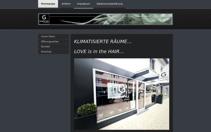 Screenshot of g-hairstyle.de
