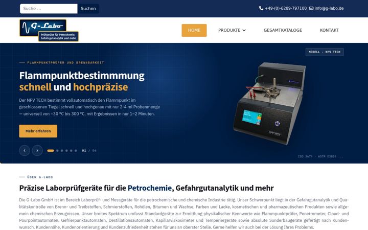 Screenshot of g-labo.de