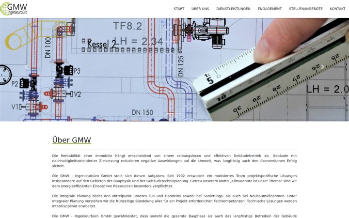 Screenshot of g-m-w.eu