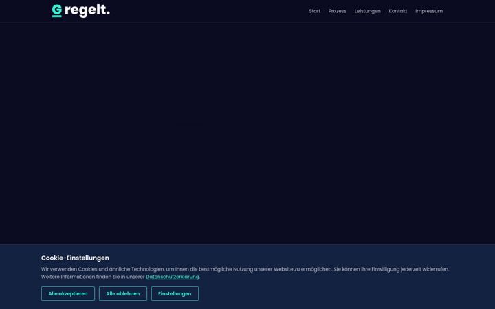 Screenshot of g-regelt.de