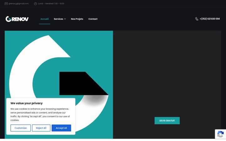 Screenshot of g-renov.lu