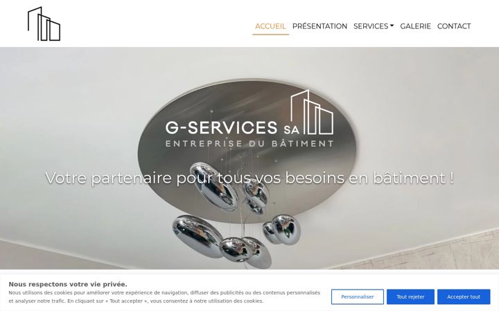 Screenshot of g-services.ch