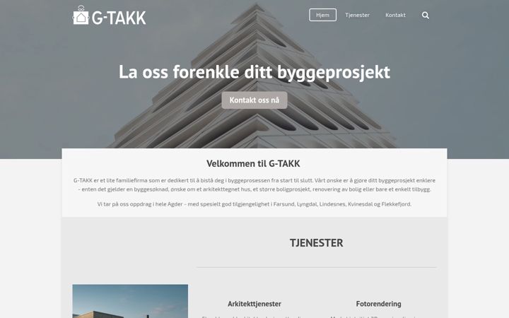 Screenshot of g-takk.no
