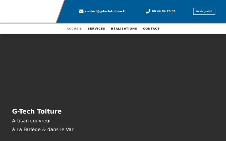 Screenshot of g-tech-toiture.fr