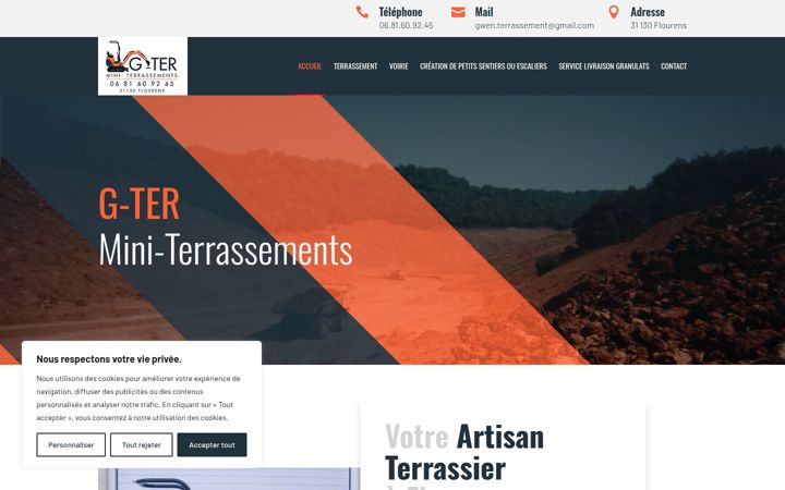 Screenshot of g-ter.fr