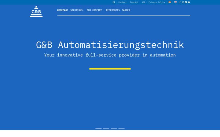 Snímek obrazovky g-u-b-automatisierung.de