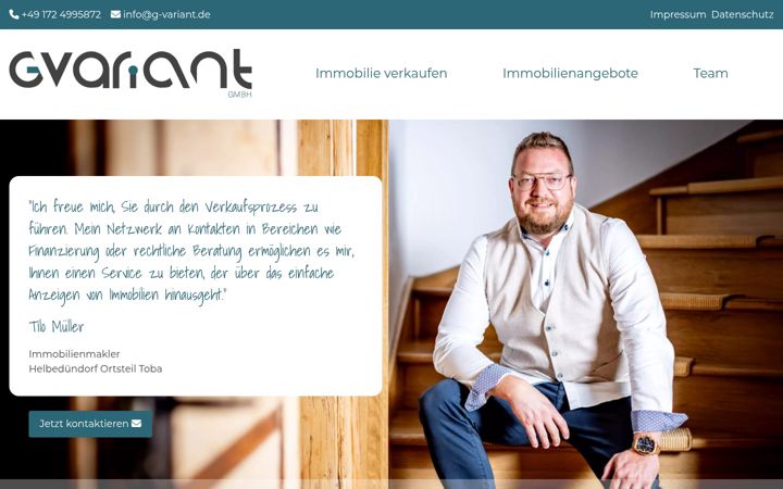 Screenshot of g-variant.de