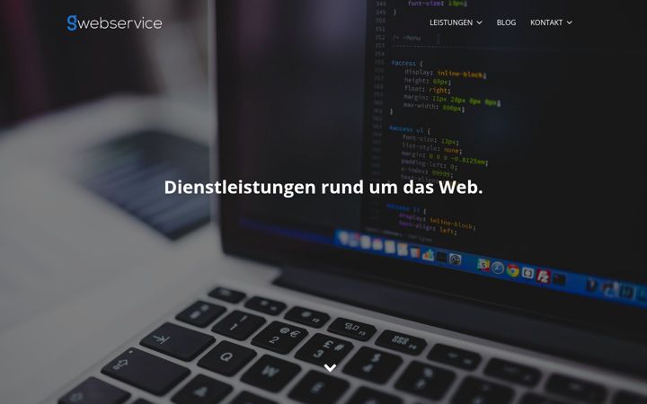 Screenshot of g-webservice.de