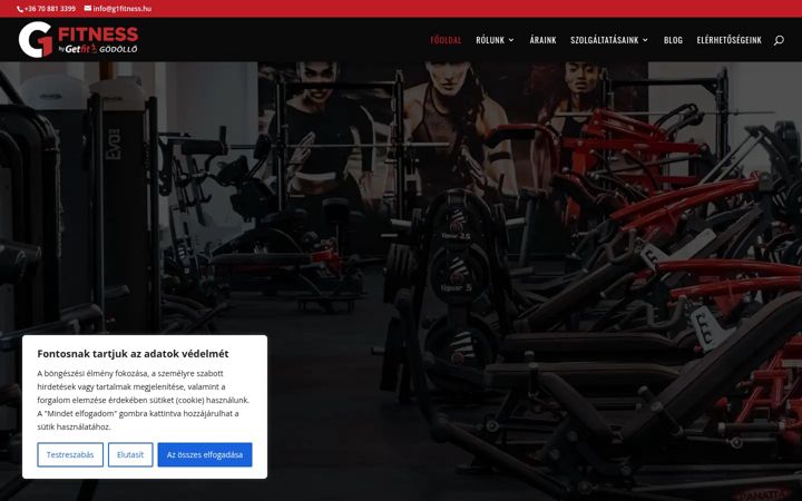 Screenshot of g1fitness.hu