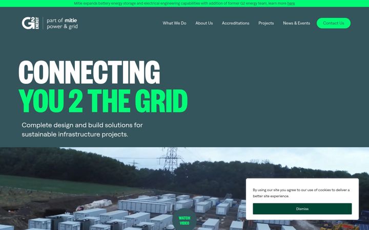 Screenshot of g2-energy.co.uk