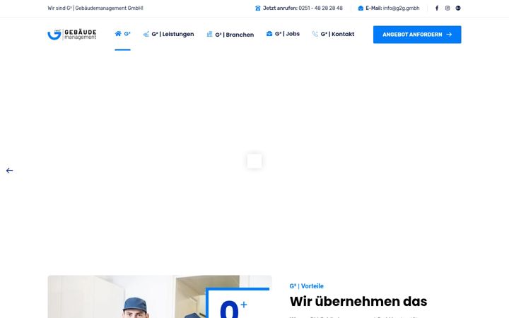 Screenshot of g2-service.de