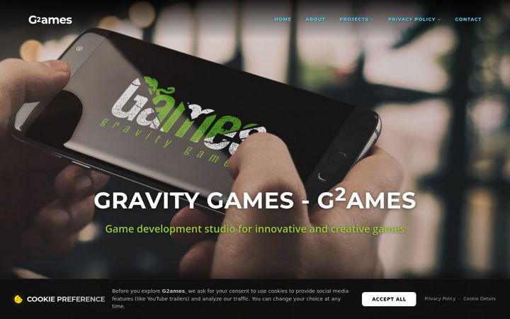 Screenshot of g2ames.com