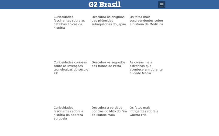 Screenshot of g2brasil.com.br