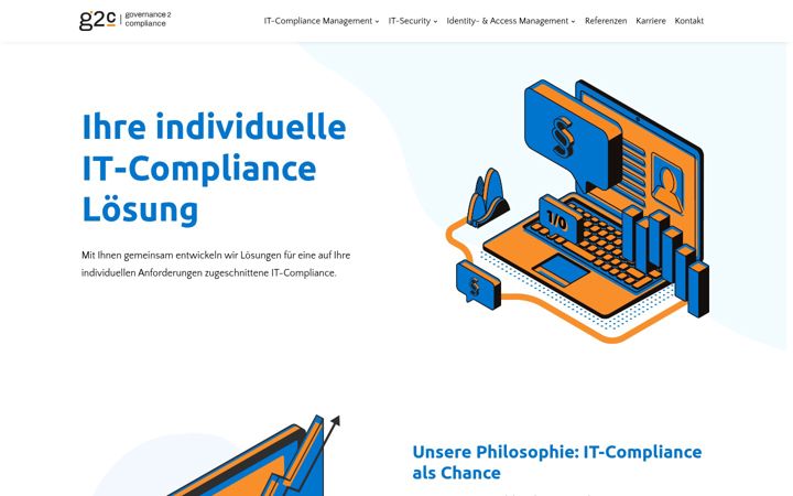 Screenshot of g2c.consulting
