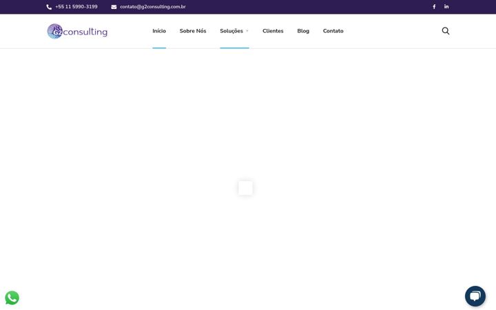 Screenshot of g2consulting.com.br