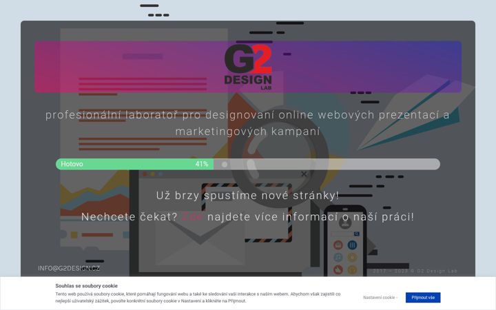 Screenshot of g2design.cz
