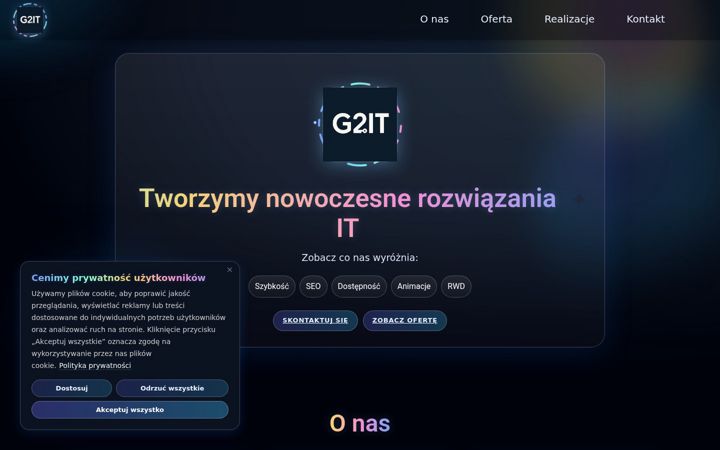 Screenshot of g2it.pl