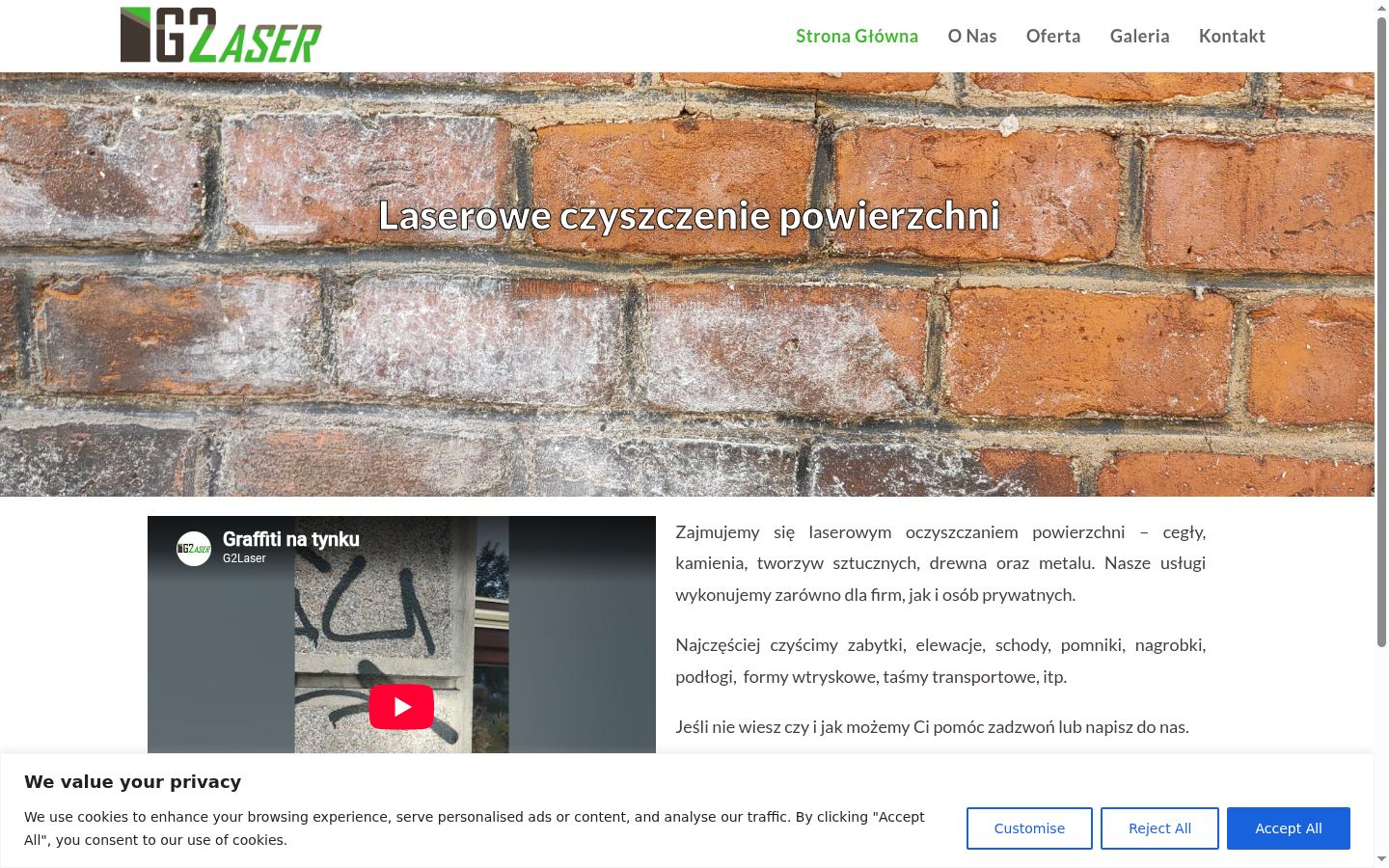Screenshot tal-banner tal-kunsens muri qabel kwalunkwe interazzjoni