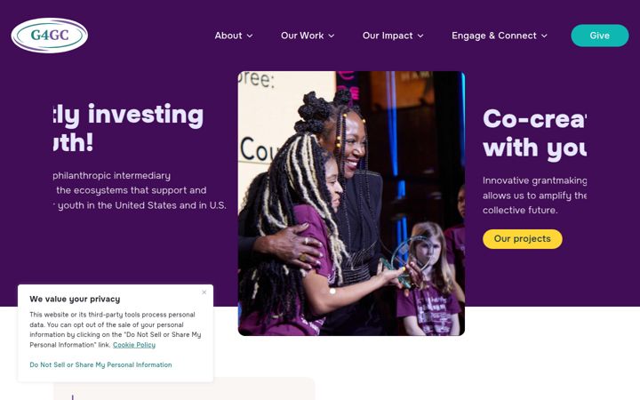 Screenshot of g4gc.org