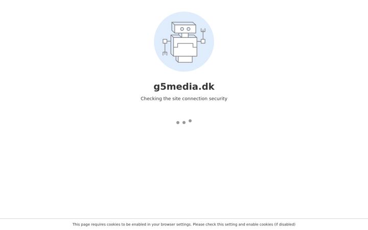 Screenshot of g5media.dk