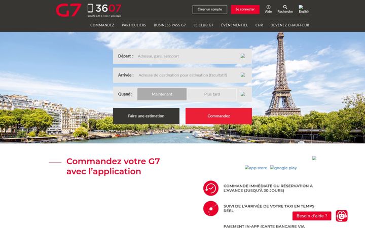 Screenshot of g7.fr