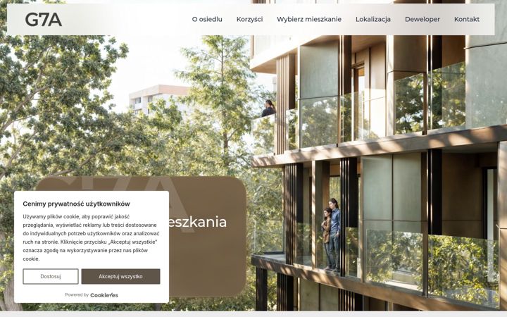 Screenshot of g7a.pl