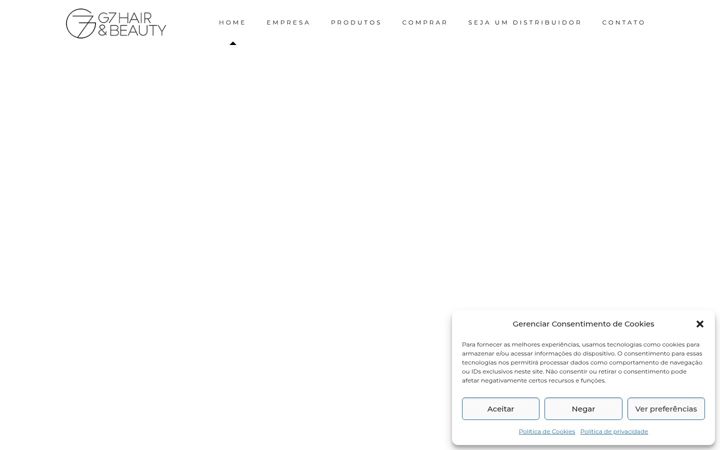 Screenshot of g7hair.com