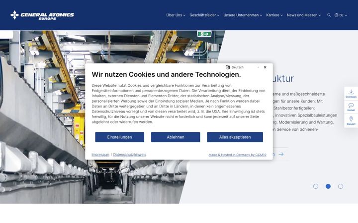 Screenshot of ga-europe.com