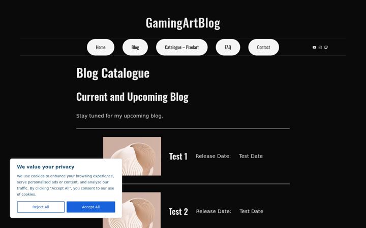 Screenshot of ga-verse.com