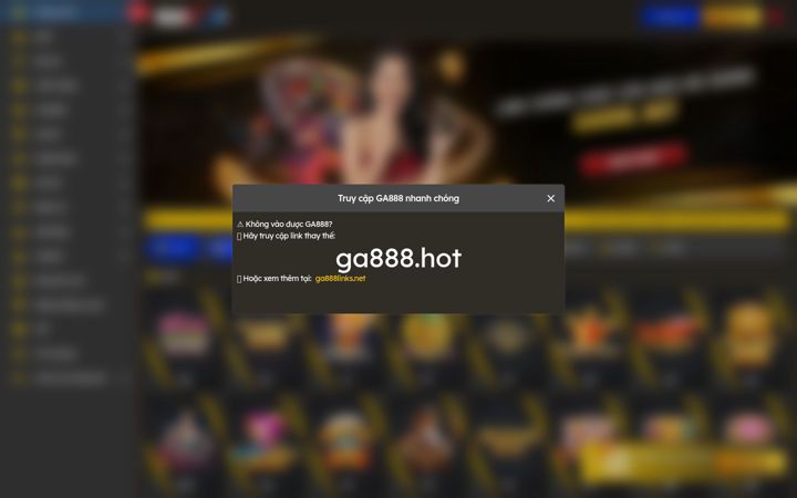 Screenshot of ga888tructiep.com