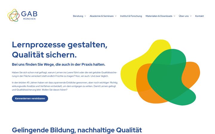 Posnetek zaslona gab-muenchen.de