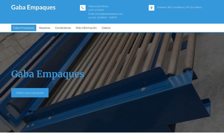 Screenshot of gabaempaques.com