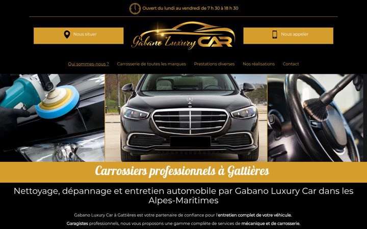 Screenshot of gabano-luxury-car.fr