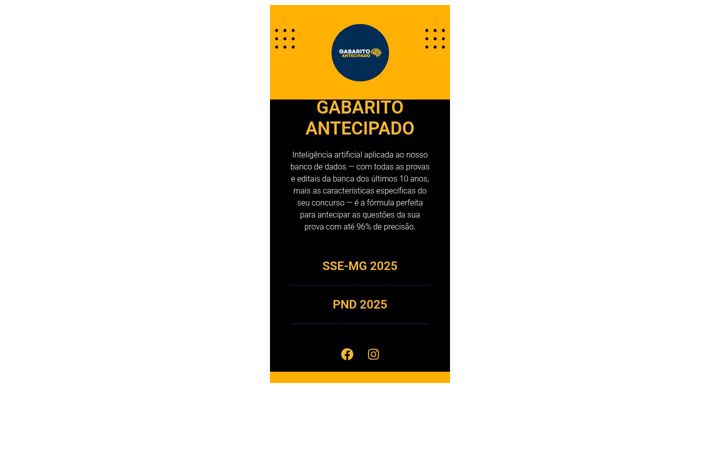 Screenshot of gabaritoantecipado.com.br
