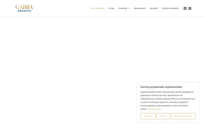 Screenshot of gabba.com.pl