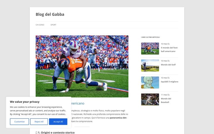 Screenshot of gabbaedoardo3dafm.altervista.org