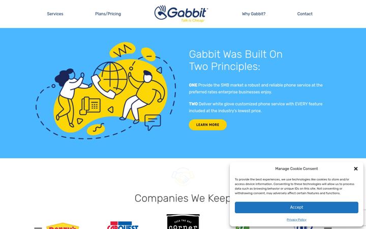 Screenshot of gabbit.com