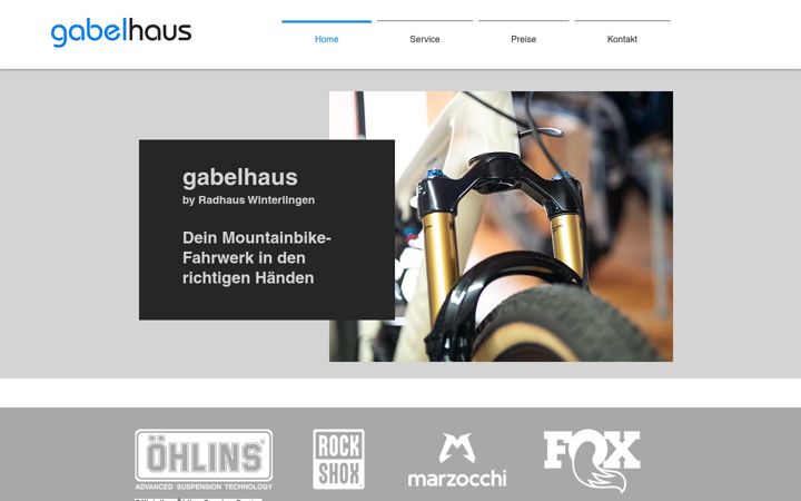 Screenshot of gabelhaus.de