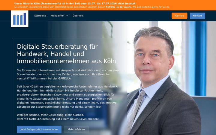 Screenshot of gabella-koeln.com