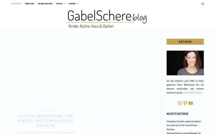 Snímek obrazovky gabelschereblog.de