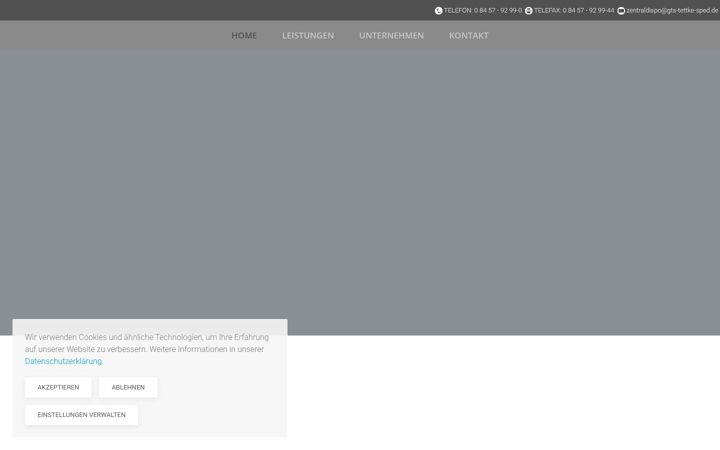 Screenshot of gabelstaplertransporte-tettke.de