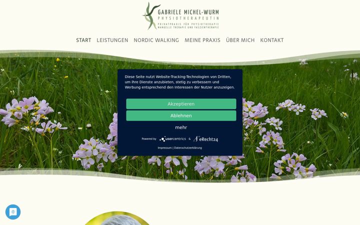 Screenshot of gabi-michel-wurm.de