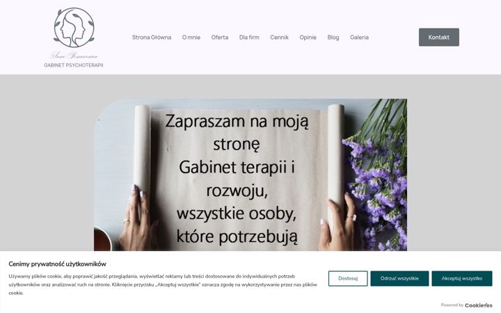 Screenshot of gabinet-szmawonian.pl